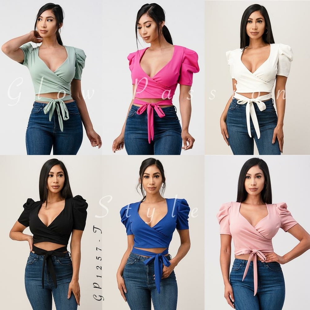 Glow Passion tie top